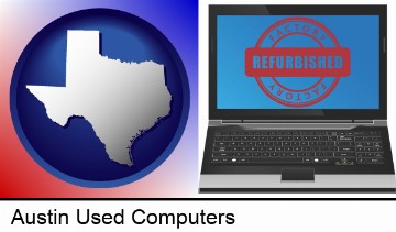 a refurbished laptop computer in Austin, TX